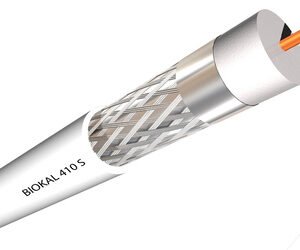 ACCORDIA ομοαξονικό καλώδιο τηλεόρασης 75OHM, 1mm, 100m, λευκό