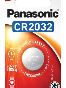 PANASONIC μπαταρία λιθίου, CR2032, 3V, 1τμχ