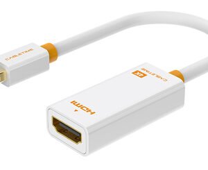 CABLETIME αντάπτορας mini DisplayPort σε HDMI CT-02G4K, 4K/30Hz, λευκός