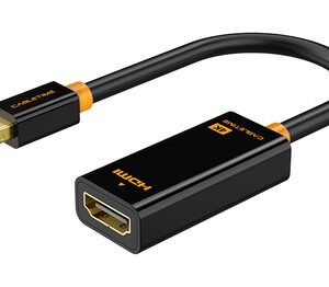 CABLETIME αντάπτορας mini DisplayPort σε HDMI CT-AV589-02G4K, 4K/30Hz, μαύρος
