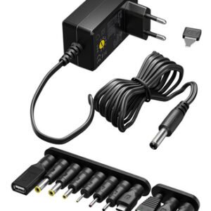 GOOBAY επιτοίχιος φορτιστής 74436, 5V-15V, 36W, 12 tips