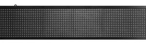 Πινακίδα LED κυλιόμενων μηνυμάτων LED105041, WiFi, 105x41cm, IP65, λευκό