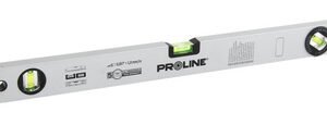 PROLINE αλφάδι 15056 με 3 μάτια, αλουμινίου, μοιρογνωμόνιο, 60cm