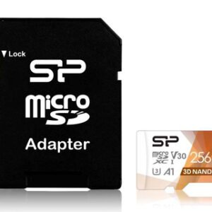 SILICON POWER κάρτα μνήμης microSDXC Superior Pro, 256GB, Class 10 UHS-I U3 A1 V30