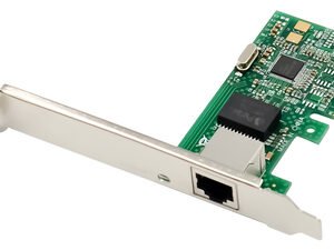 POWERTECH κάρτα επέκτασης PCIe σε 1x RJ45 ST7224, 1000Mbps, WGI211AT