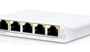 UBIQUITI UniFi Switch USW-Flex-Mini, 5-Port Gigabit, 10/100/1000 Mbps