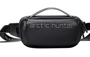 ARCTIC HUNTER τσάντα μέσης Y00020, 2L, μαύρη