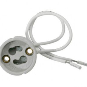 ADELEQ ντουί λάμπας GU10 με καλώδιο 16-73, 15cm, 230V, κεραμικό, λευκό