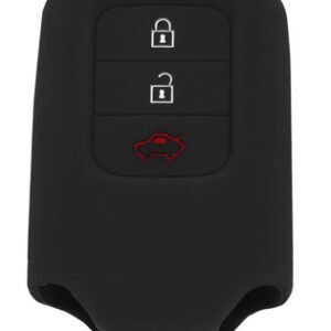 Θήκη κλειδιού για αυτοκίνητα Honda 1014-01, εύκαμπτη, μαύρη