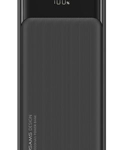 USAMS power bank US-CD198, 3x θύρες εξόδου, 10000mAh, 10W, μαύρο