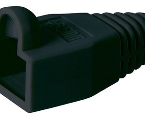 GOOBAY κάλυμμα για βύσμα δικτύου RJ45 11216, μαύρο, 10τμχ