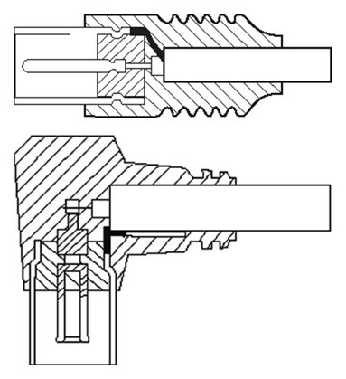 GOOBAY καλώδιο κεραίας αρσενικό σε θηλυκό 11714, γωνιακό, 5m, λευκό - Image 2