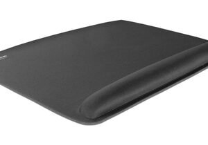 DELOCK mousepad για laptop με στήριγμα καρπού 12601, 320x420mm, μαύρο