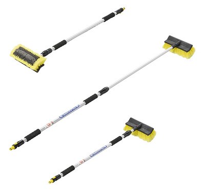 PROPLUS βούρτσα πλυσίματος 150681, τηλεσκοπική έως 1.8m, κίτρινη/μαύρη - Image 5