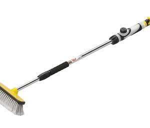 PROPLUS βούρτσα πλυσίματος 150689, τηλεσκοπική έως 1.5m, κίτρινη