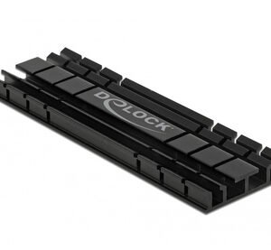 DELOCK Ψύκτρα 70 mm flat για M.2 συσκευές, μαύρη