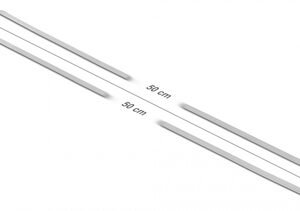 DELOCK μεταλλικός σφιγκτήρας καλωδίων 18770, 500x4.6mm, 10τμχ