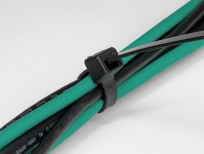 DELOCK Δεματικά καλωδίων 19559, 200x4.8mm, μαύρα, 100τμχ - Image 2