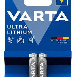 VARTA μπαταρίες λιθίου Ultra, AAA, 1.5V, 2τμχ