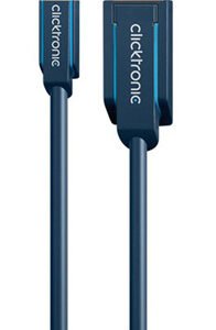 CLICKTRONIC καλώδιο DisplayPort σε USB Type-C 44931, 4K/60Hz, 1m, μπλε