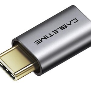 CABLETIME αντάπτορας USB-C σε micro USB CT-CMMCBF, 480Mbps, γκρι