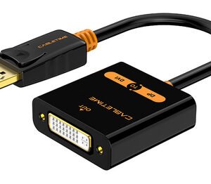 CABLETIME αντάπτορας DisplayPort σε DVI CT-02G, 1080p, μαύρος
