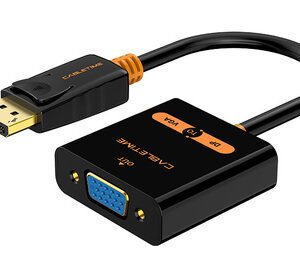 CABLETIME αντάπτορας DisplayPort σε VGA AV586, 1080p/60Hz, μαύρος