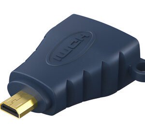 CABLETIME αντάπτορας micro HDMI σε HDMI HA16R, 4K/60Hz, μπλε