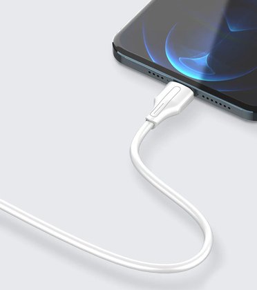 LDNIO καλώδιο USB-C σε USB LS540, 2.4A, 20cm, λευκό - Image 2