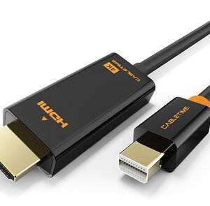 CABLETIME καλώδιο mini DisplayPort σε HDMI CT-AV588-03G4K, 4K/30Hz, 1.8m, μαύρο