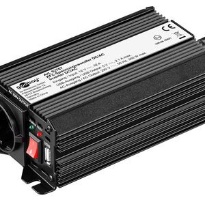 GOOBAY inverter αυτοκινήτου 52767, 12V σε 230V, 300W