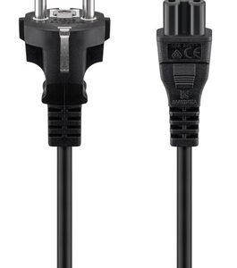 GOOBAY καλώδιο τροφοδοσίας 57846, 0.75mm², 1m, μαύρο