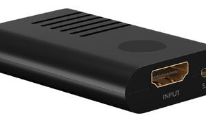GOOBAY HDMI repeater 58492, 4K/60Hz έως 20m, 4K/30Hz έως 25m, μαύρο