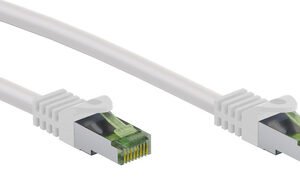 GOOBAY καλώδιο δικτύου 61105, CAT 8.1 S/FTP, copper, GHMT, 2m, λευκό