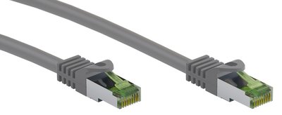 GOOBAY καλώδιο δικτύου 61120, CAT 8.1 S/FTP, copper, LSZH, 10m, γκρι