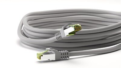 GOOBAY καλώδιο δικτύου 61124, CAT 8.1 S/FTP, copper, LSZH, 20m, γκρι - Image 3