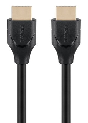 GOOBAY καλώδιο HDMI 2.1 61638, Ethernet, ARC, 8K/60Hz 48 Gbps, 1m, μαύρο - Image 2