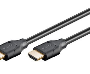 GOOBAY καλώδιο HDMI 2.1 61642, Ethernet, ARC, 8K/60Hz 48 Gbps, 5m, μαύρο
