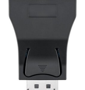 GOOBAY αντάπτορας DisplayPort σε VGA 63489, gold-plated, μαύρος