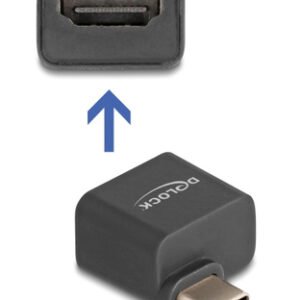 DELOCK αντάπτορας USB-C σε HDMI 64256, 4K/30Hz, μαύρος