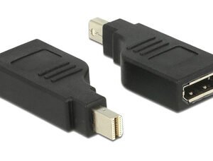 DELOCK αντάπτορας mini DisplayPort σε DisplayPort 65626, 4K, 90°