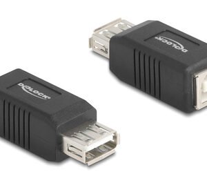 DELOCK αντάπτορας USB σε USB Type B 67203, 480Mbps, μαύρος