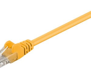 GΟOBAY καλώδιο δικτύου 68376, CAT 5e U/UTP, CCA, PVC, 5m, κίτρινο