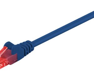 GΟOBAY καλώδιο δικτύου 68432, CAT 6 U/UTP, CCA, PVC, 0.5m, μπλε