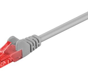 GOOBAY καλώδιο δικτύου 68449, CAT 6 U/UTP, CCA, 15m, γκρι
