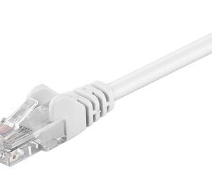 GOOBAY καλώδιο δικτύου 68504, CAT 5e U/UTP, CCA, 2m, λευκό