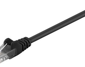 GΟOBAY καλώδιο δικτύου 68647, CAT 5e U/UTP, CCA, PVC, 2m, μαύρο