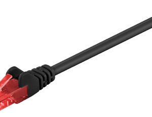 GΟOBAY καλώδιο δικτύου 68676, CAT 6 U/UTP, CCA, PVC, 0,5m, μαύρο