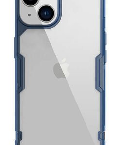 NILLKIN θήκη Nature Pro για Apple iPhone 14, μπλε & διάφανη