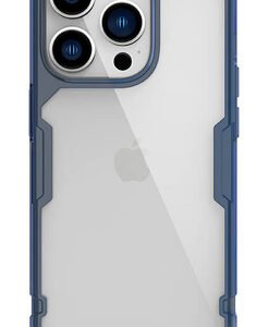 NILLKIN θήκη Nature Pro για Apple iPhone 14 Pro, μπλε & διάφανη